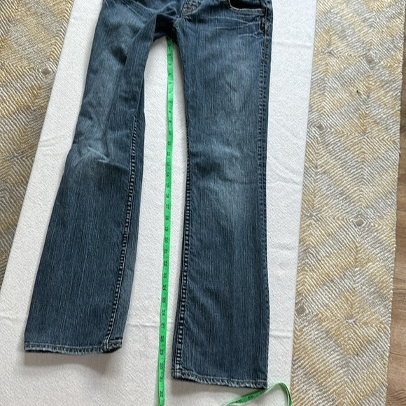 Vintage Y2K low rise wide leg jeans SZ 29x31 - Picture 9 of 14